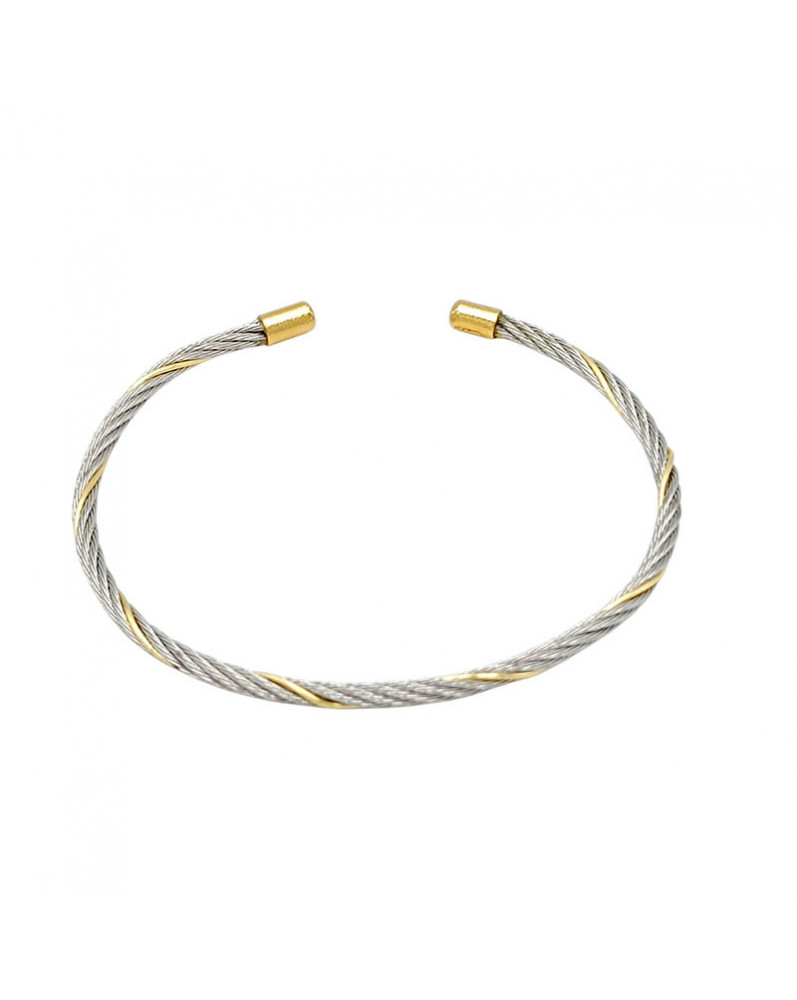 Pulsera Acero abierta