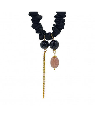 Pulsera - Coletero Piedras y Cadena