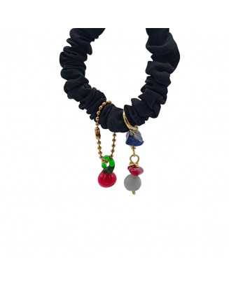 Pulsera - Coletero Piedras -Cristal