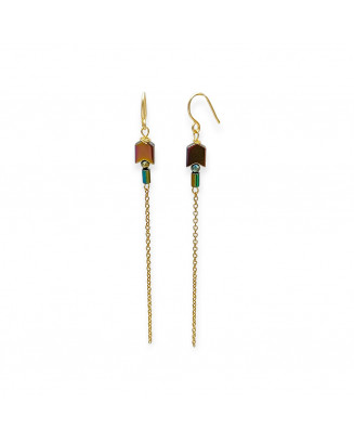 Pendientes Largos Cristales