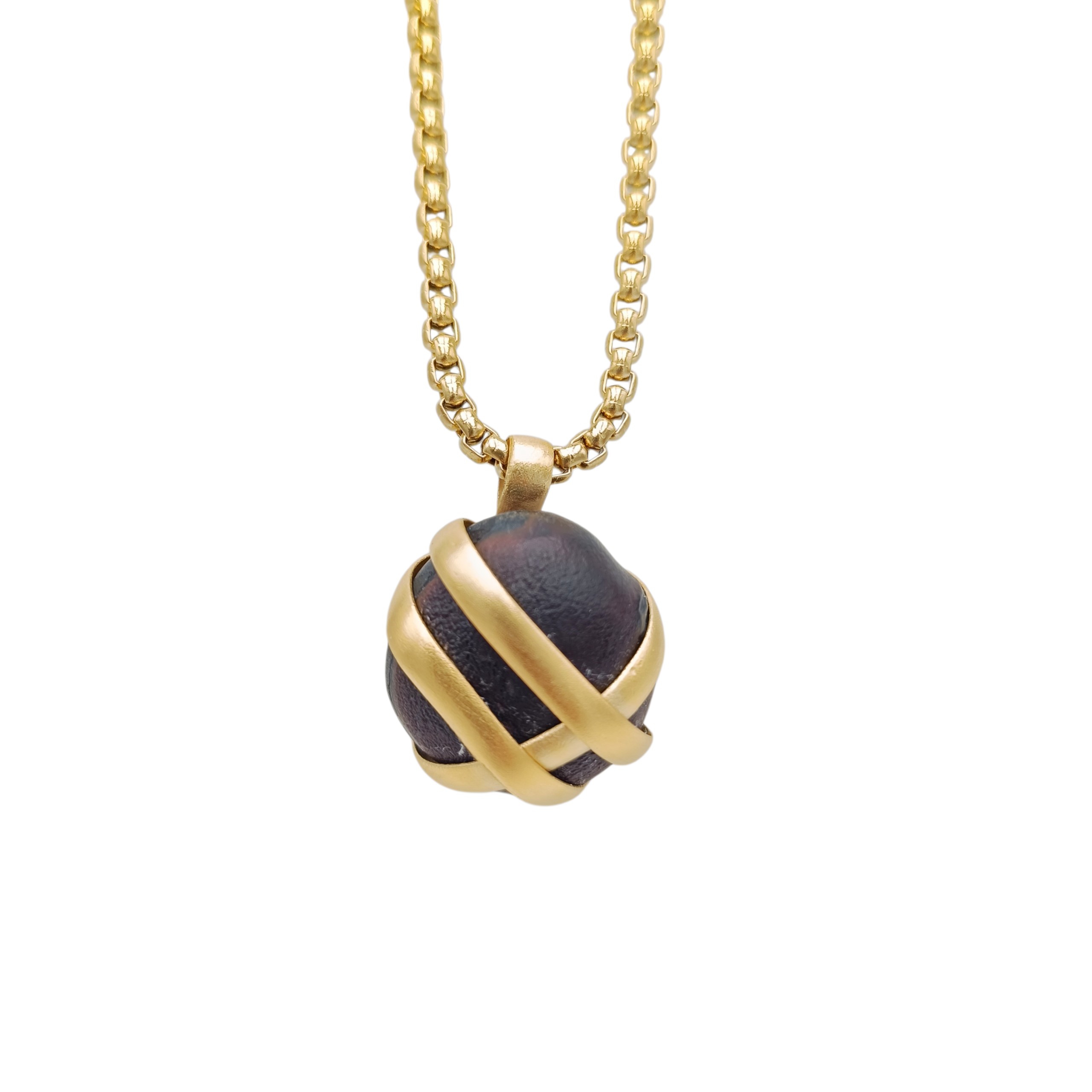 Collar Semilla Cadena Acero - Imagen 4