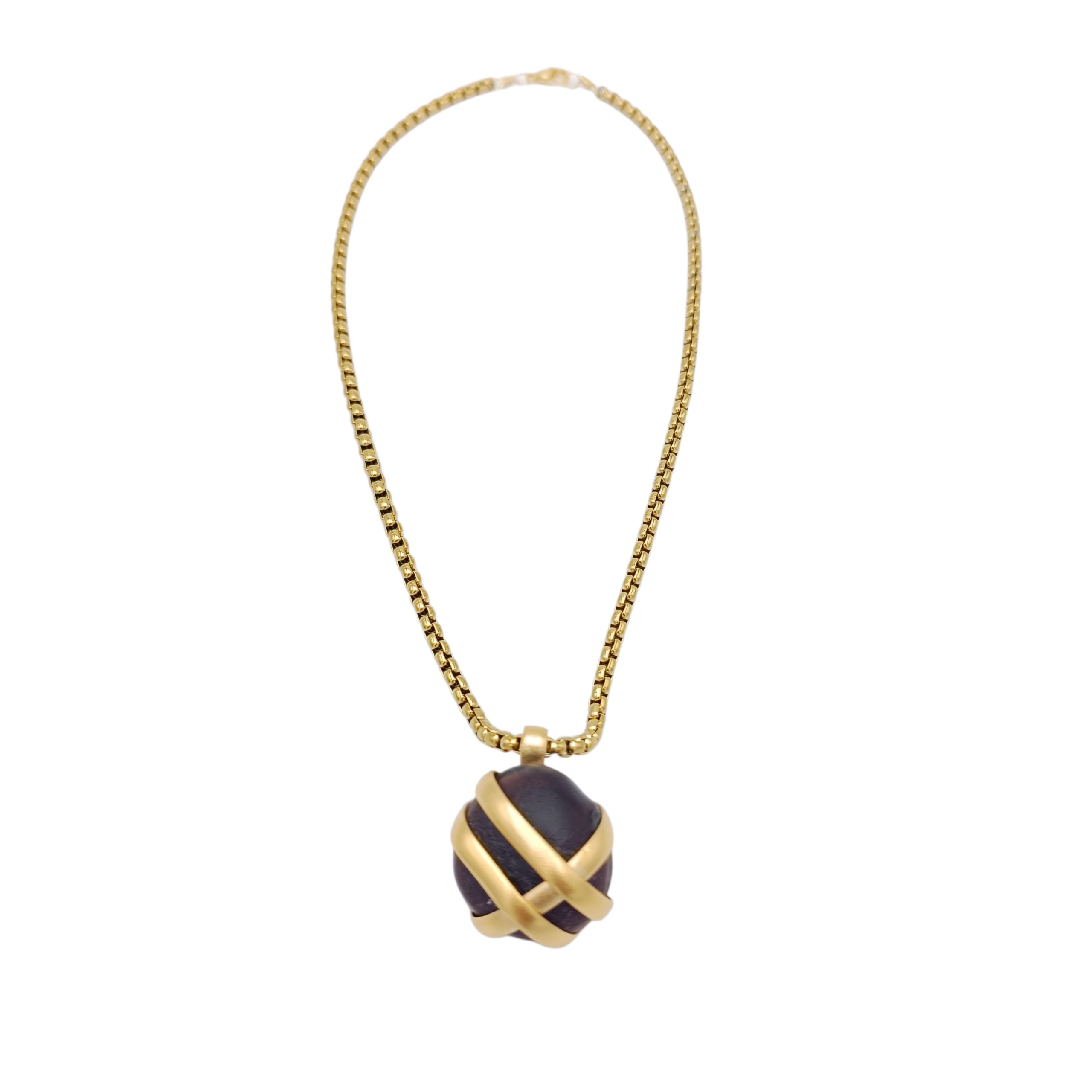 Collar Semilla Cadena Acero - Imagen 3