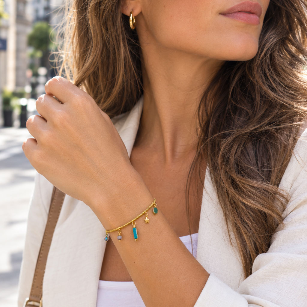 Pulsera Hilo Estrella